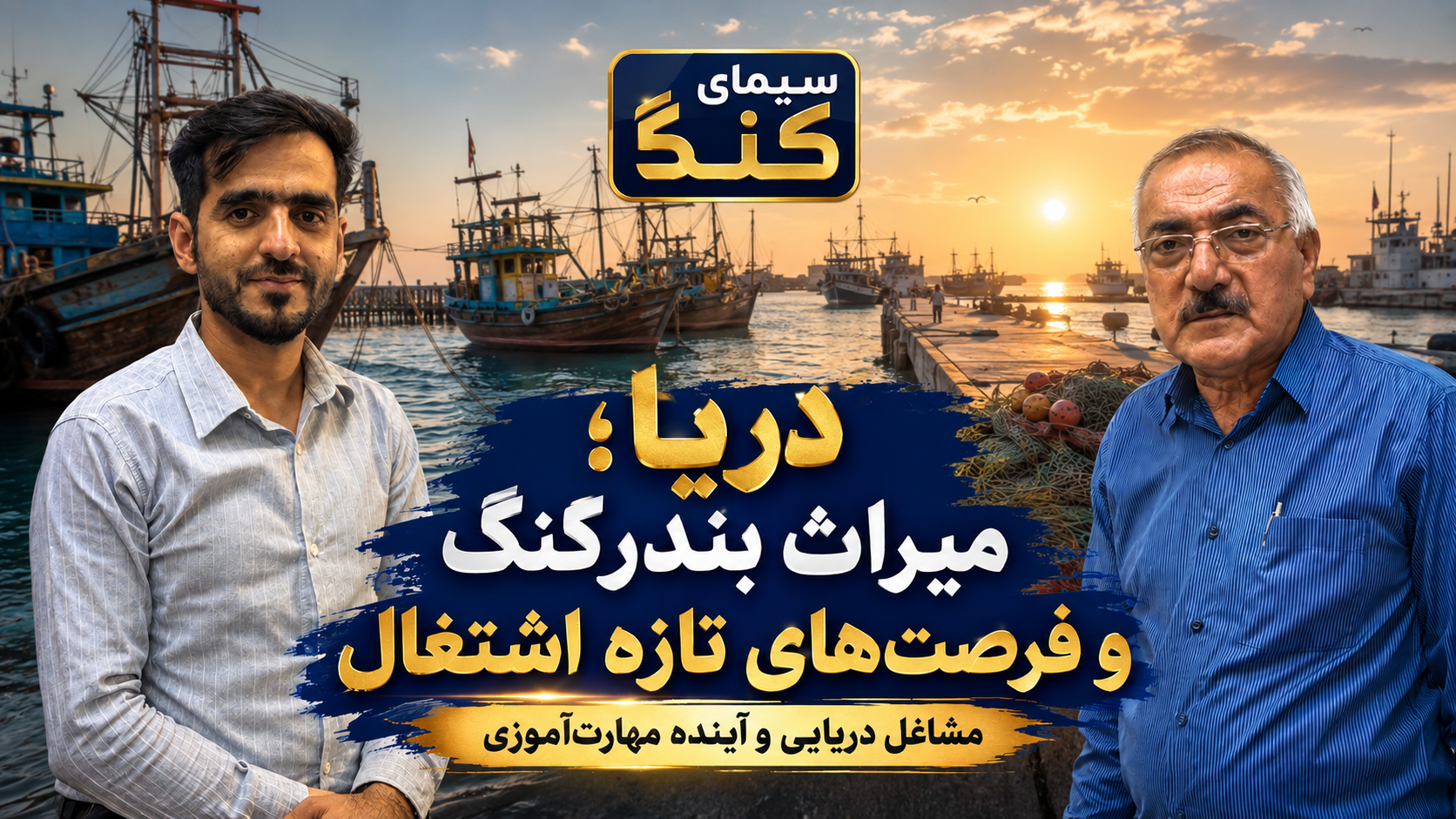 دریا؛ میراث بندرکنگ و فرصت‌های تازه اشتغال
