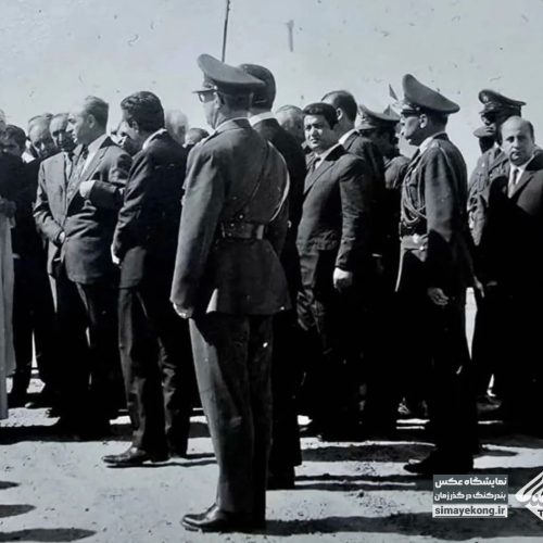 حضور نظامیان در کنار شیخ محمدعلی خالدی